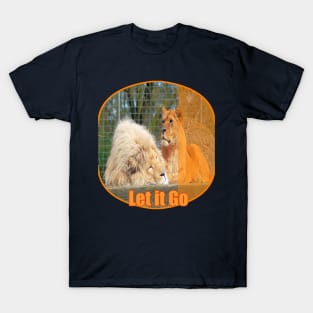 Caged animals Freedom Lions T-Shirt